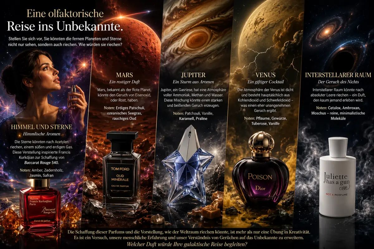 Duft des Universums: Entdecken Sie die Gerüche der Galaxie