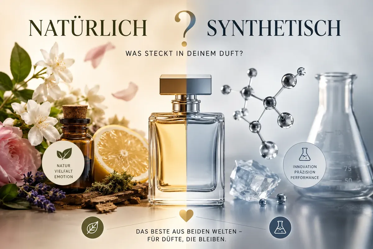 Natürliche vs. synthetische Inhaltsstoffe in der Parfümerie: Entdecken Sie die Mythen und Realitäten